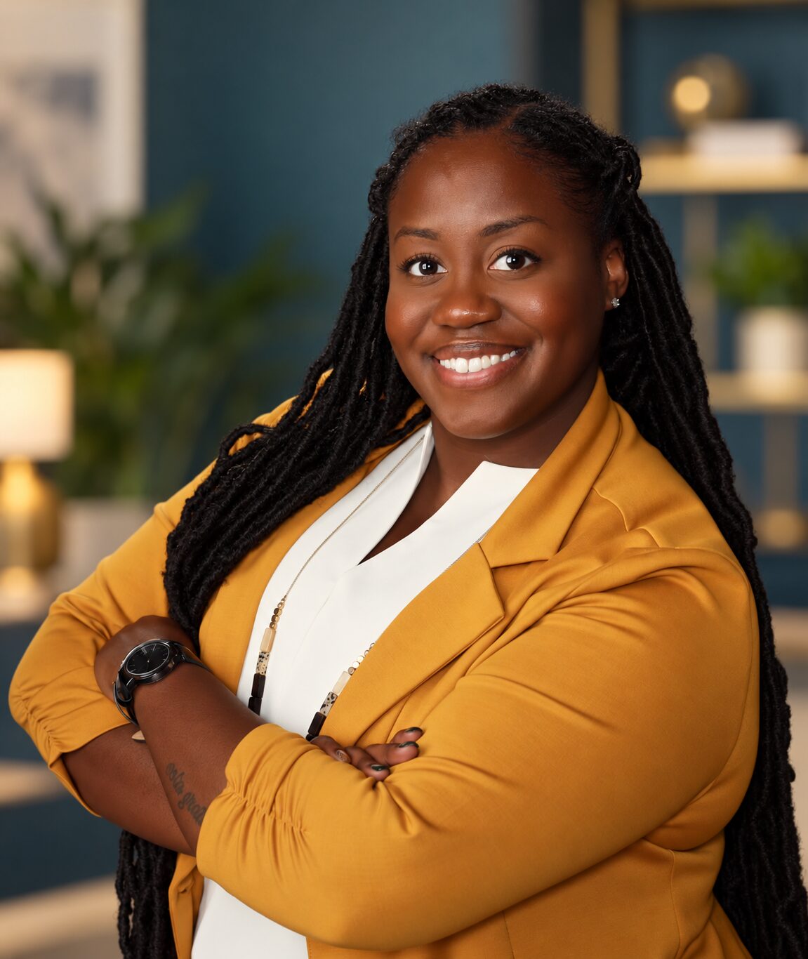 Portrait of Minister Danielle Griffiths, Ministry Integration Lead